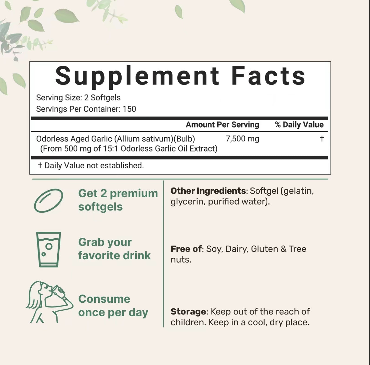 MicroLabs™ Aged Garlic Extract Capsules